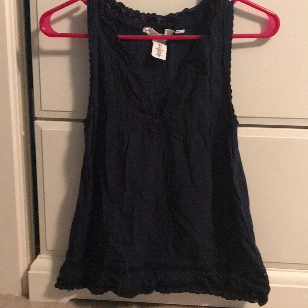 navy blouse